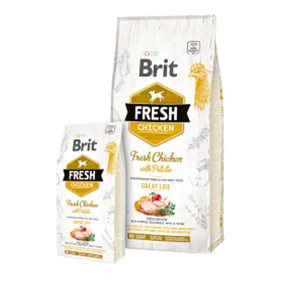 Brit Fresh Dog Chicken & Potato Adult Great Life 12kg