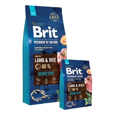 Brit Premium Dog by Nature Sensitive Lamb 15kg