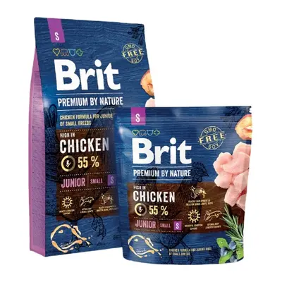 Brit Premium Dog by Nature Junior S 1kg