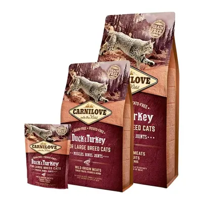 Carnilove Cat LB Duck&Turkey Muscles,Bones,Joints 2kg