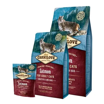 Carnilove Cat Salmon for Adult Sensitiv & LH 2kg