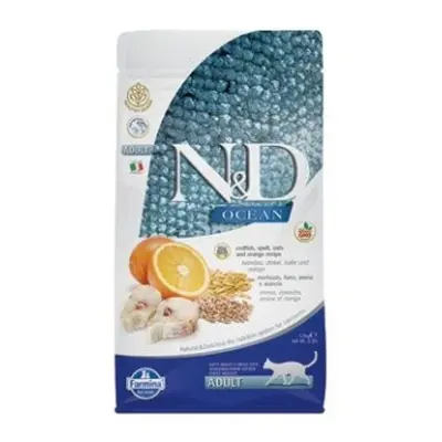 N&D OCEAN CAT LG Adult Codfish & Orange 1,5kg