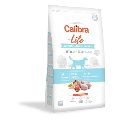 Calibra Dog Life Junior Medium Breed Chicken 2,5 kg