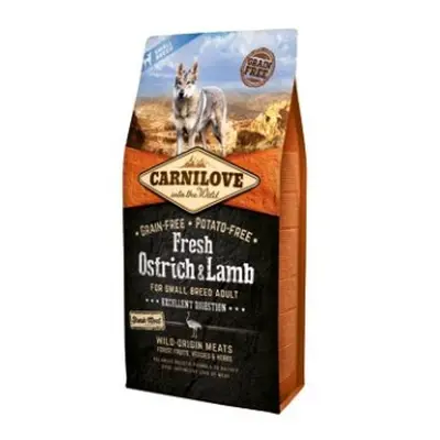 Carnilove Dog Fresh Ostrich&Lamb for Small Breed 6kg