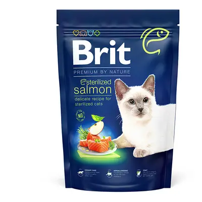 Brit Premium Cat by Nature Sterilized Salmon 1,5 kg