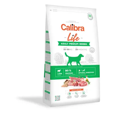 Calibra Dog Life Adult Medium Breed Lamb 2,5 kg