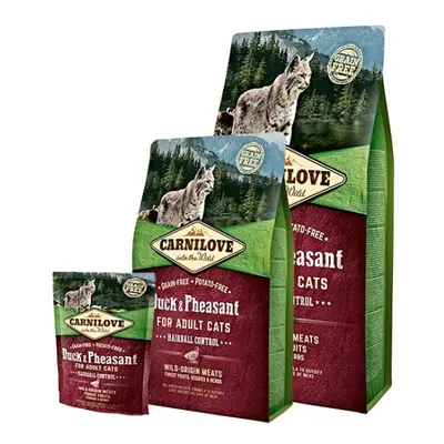 Carnilove Cat Duck&Pheasant Adult Hairball Control 2 kg