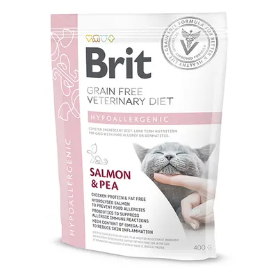 Brit VD Cat GF Hypoallergenic 400 g