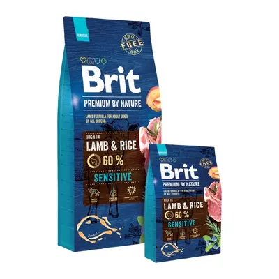 Brit Premium Dog by Nature Sensitive Lamb 8kg