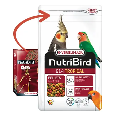 Versele-Laga Nutribird G14 Tropical pro papoušky 1 kg NEW