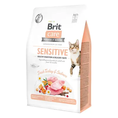 Brit Care Cat GF Sensit. Heal.Digest&Delic.Taste 0,4kg