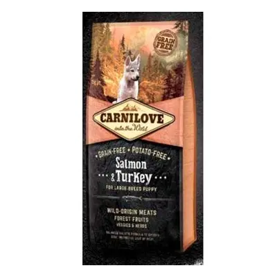 Carnilove Dog Salmon & Turkey Large Breed Puppies 1,5kg