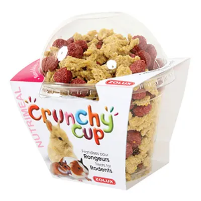 Zolux Pochoutka CRUNCHYCUP mrkev/řepa pro hlodavce 130g