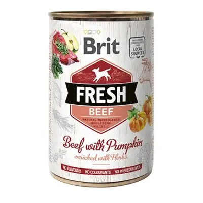 Brit Fresh Dog Beef with Pumpkin 400g