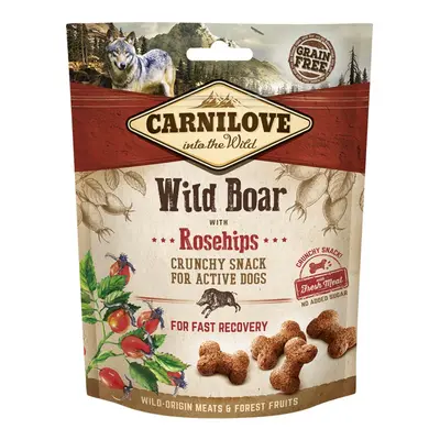 Carnilove Dog Crunchy Snack Wild Boar&Rosehips 200 g