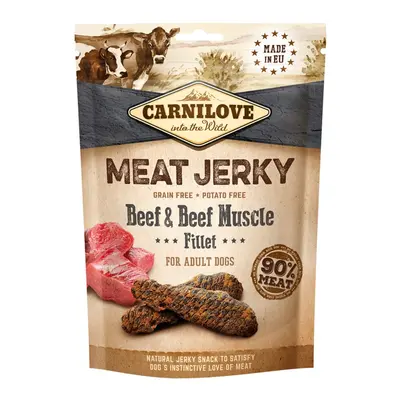 Carnilove Dog Jerky Beef with Beef Muscle Fillet 100 g,