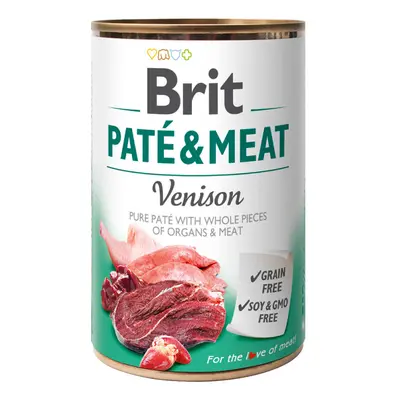 Brit Care Brit Dog Paté & Meat Venison 400g