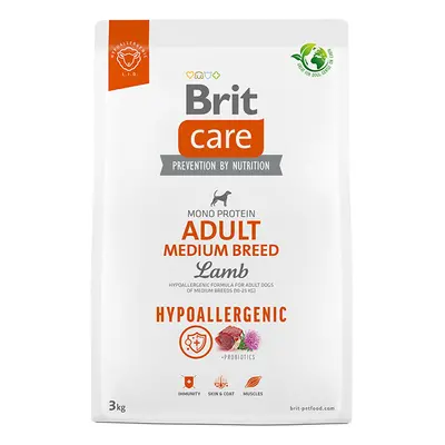 Brit Care Dog Hypoallergenic Adult Medium Breed 3 kg