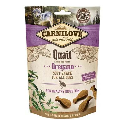 Carnilove Dog Semi Moist Snack Quail&Oregano 200g