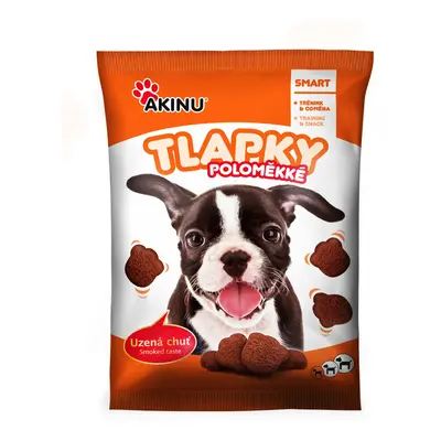 Akinu Poloměkké tlapky pamlsek pro psy 400 g