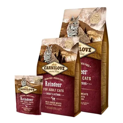 Carnilove Cat Reindeer for Adult Energy & Outdoor 2kg