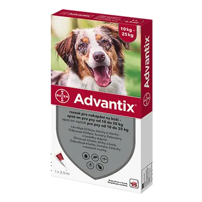 Advantix spot-on pro psy 10-25kg