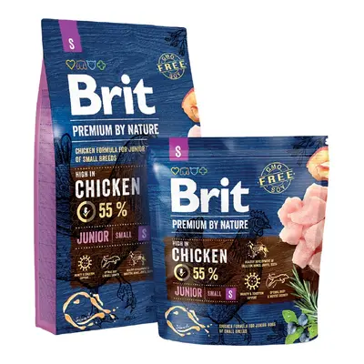 Brit Premium Dog by Nature Junior S 3kg