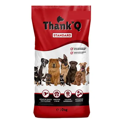 THANK´Q Šunkové granule krmivo pro psy 10 kg