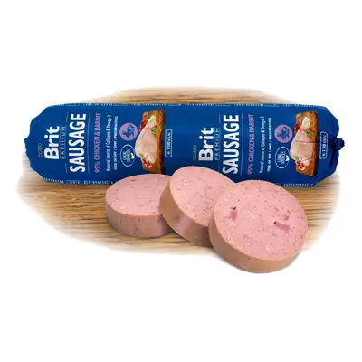 Brit Premium Brit Sausage Chicken & Rabbit 800g