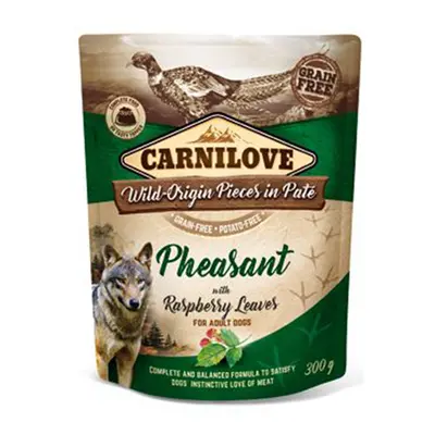 Carnilove Dog Pouch Paté Pheasant & Raspberry 300g