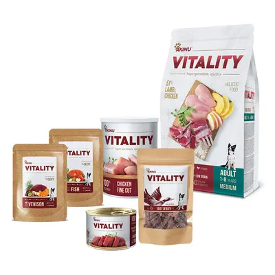 Exclusive Akinu VITALITY sada pro dospělé psy