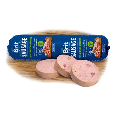 Brit Premium Brit Sausage Chicken & Venison 800g