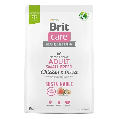 Brit Care Dog Sustainable Adult Small Breed 3 kg