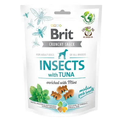 Brit Care Dog Crunchy Crack. Insec. Tuna Mint 200g