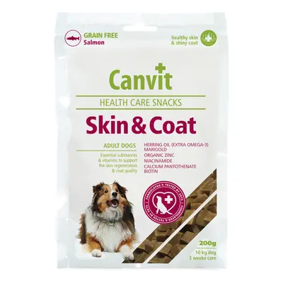 Canvit snacks skin & coat 200 g