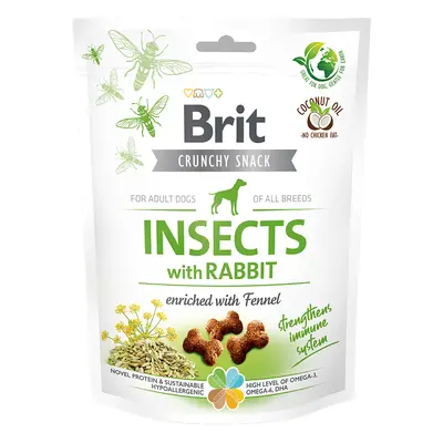 Brit Care dog crunchy crack. insec. rabbit fennel 200 g