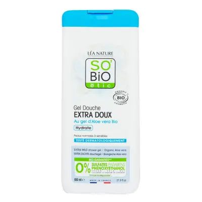 SO´BiO étic SO’BiO étic Gel sprchový EXTRA JEMNÝ s aloe vera BIO 650 ml