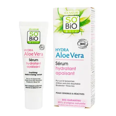 SO´BIO étic Sérum pleťové Aloe vera — zklidnění a hydratace pro citlivou pleť BIO 30 ml