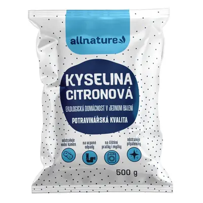 Allnature Kyselina citronová 500 g