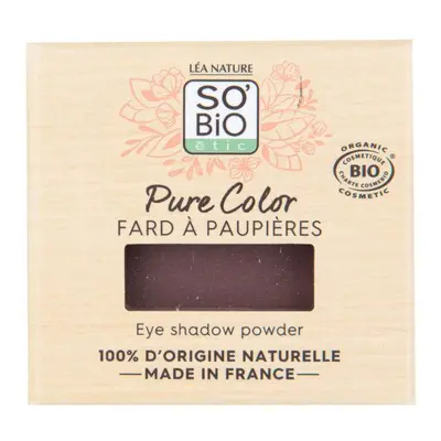 SO´BiO étic Stíny oční přírodní 07 fialová švestka Pure Color BIO 3 g