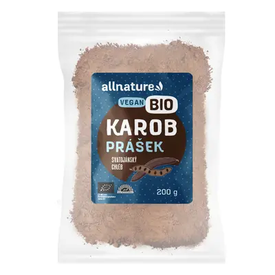 Allnature Karob prášek BIO 200 g