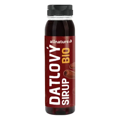 Allnature Datlový sirup BIO 250 ml EXP. 4. 5. 2025