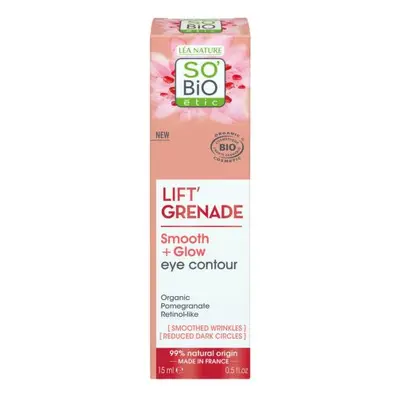 SO´BiO étic Péče o okolí očí Grenade BIO 15 ml