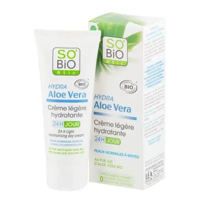 SO´BiO étic Krém lehce hydratující denní Aloe Vera BIO 50 ml