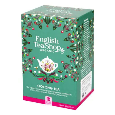 English Tea Shop Čaj Oolong BIO sáčky 20 Ks