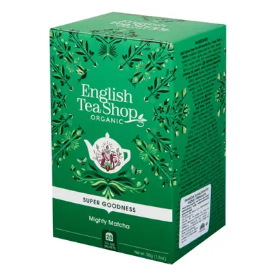 English Tea Shop Čaj Mocná Matcha BIO sáčky 20 Ks