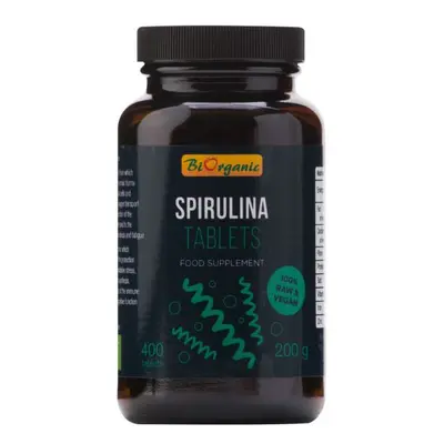 Biorganic Spirulina 400 tablet BIO 200 g