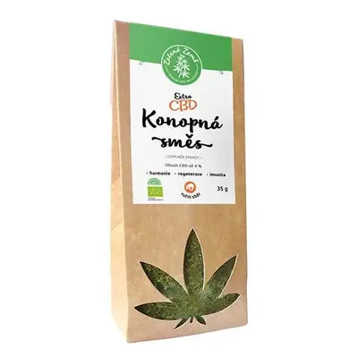 Zelená Země CBD Extra konopná směs BIO 4% 35 g