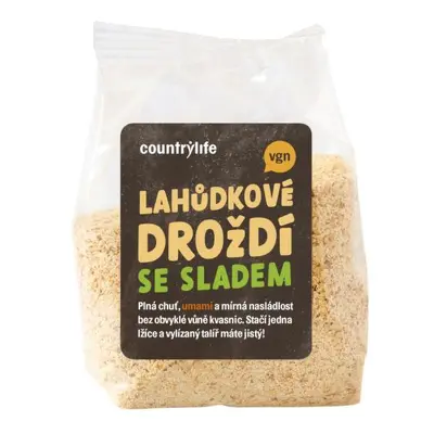 Country Life Droždí lahůdkové se sladem 150 g