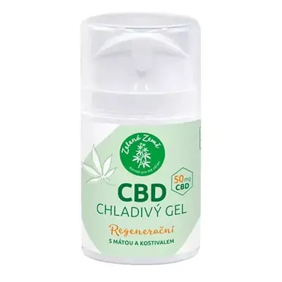 Zelená Země CBD chladivý gel 50 g